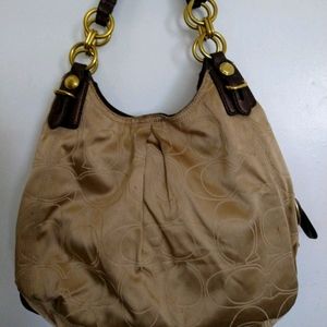 Coach Handbag Gold